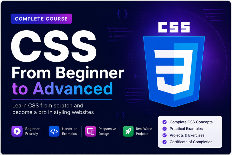 CSS Complete Course: Beginner to Advanced